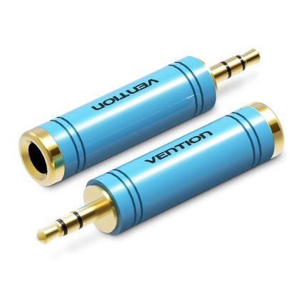 VENTION 3.5MM MALE TO 6.5MM FEMALE AUDIO ADAPTER METAL TYPE ( #VAB-S04-L )