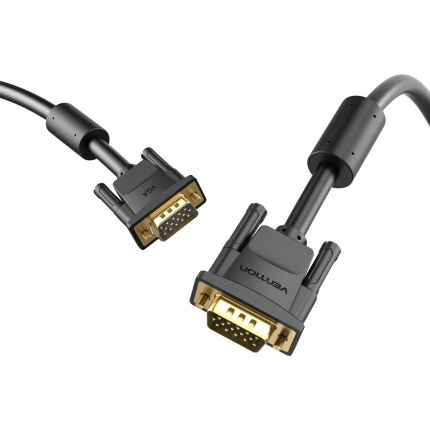 VENTION 5M VGA (3+6) MALE TO MALE CABLE W/ FERRITE CORES  (#DAEBJ )