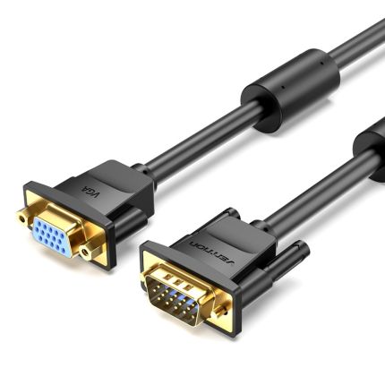 VENTION 30M VGA (3+6) MALE TO MALE CABLE  W/ FERRITE CORES ( #DAEBT )
