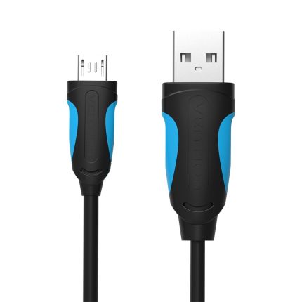 VENTION 1M USB 2.0 MALE TO B MALE CABLE- BLACK ( #VAS-A04-B100-N )