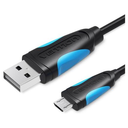 VENTION 1M USB 2.0 MALE TO MICRO B MALE CABLE - WHITE ( #VAS-A20-W100 )