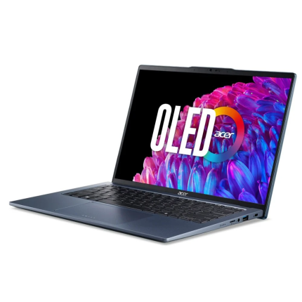 ACER SWIFT GO 1 AI SFG14-75-73XS 14" CORE ULTRA 7 256V (16GB/512GB/MS/W11) - STEAM BLUE (ACER USER SENSING)