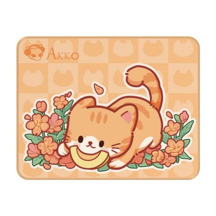 AKKO CAT THEME MOUSEPAD - ORANGE KATE