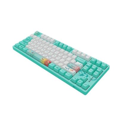 AKKO 98K MONET&#039;S POND 3098 AKKO ORANGE SWITCH KEYBOARD