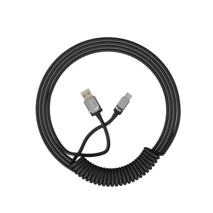 AKKO COILED CABLE- BLACK