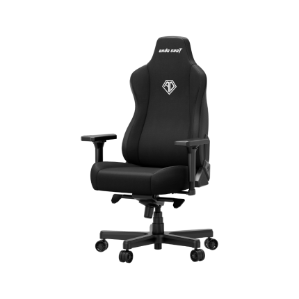 ANDASEAT LUNA PRO FABRIC GAMING CHAIR (L) - BLACK (AD18T-44-B-F)