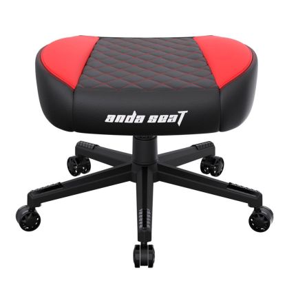 ANDASEAT FOOTREST - BLACK&amp;RED #AD-DS-F-BR-PV-01