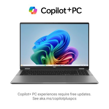 ASUS VIVOBOOK 16 FLIP OLED TP3607S-ARJ128WS CORE 7 258V (32GB/1TB/INTELARC/MS365/MS) -TOUCH- MATTE GRAY