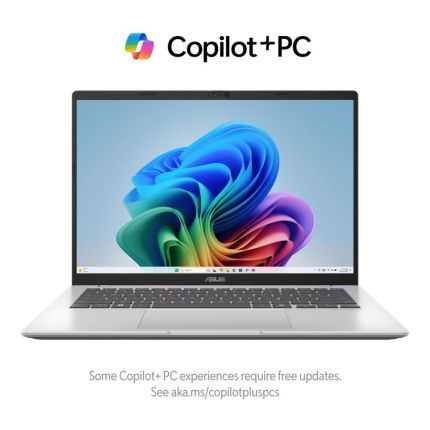 ASUS VIVOBOOK 14 M1407K-ALY063WS RYZEN AI 7 350 (16GB/512GB/AMD/W11/MS365/MS) - COOL SILVER