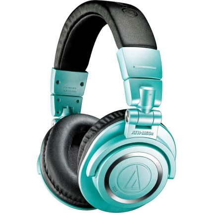 AUDIO TECHNICA ATH-M50XBT2 WIRELESS OVER-EAR HEADPHONE - ICE BLUE