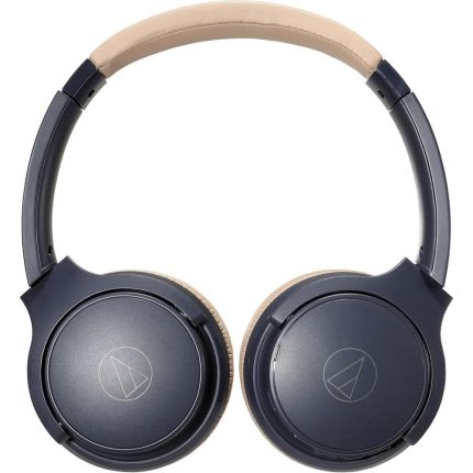 AUDIO TECHNICA S220BT WIRELESS HEADPHONE - NAVY BEIGE