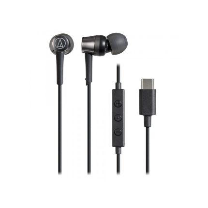 AUDIO TECHNICA CKD3C INNER EAR HEADPHONE ANDROID - BLACK