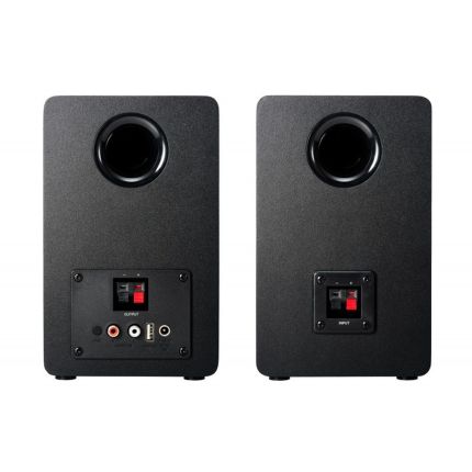 AUDIO TECHNICA AT-SP3X POWERED BOOKSHELF SPEAKERS