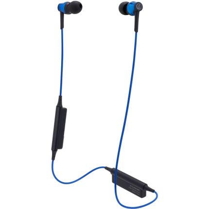 AUDIO TECHNICA CKR35BT WIRELESS IN-EAR EARPHONE - BLUE