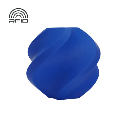 BAMBU PLA BASIC FILAMENT 1KG WITH REUSABLE SPOOL - BLUE (BAM-A00-B9-1.75-1000-SPL)