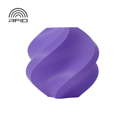 BAMBU PLA MATTE FILAMENT 1KG WITH REUSABLE SPOOL - LILAC PURPLE (BAM-A01-P4-1.75-1000-SPL)