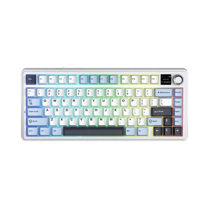 AULA F75 MAX KEYBOARD (REAPER SWITCH) - GLACIER BLUE(AULA-07) 