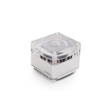 BARROW BARROWCH 17W SPEED CONTROL THROUGH-HOLE PUMP FOR WATERWAY PLATE - INTELLIGENT EDITION - MATT SILVER