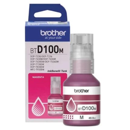 BROTHER BT-D100 MAGENTA CARTRIDGE - DCP-T230 / DCP-T430W / DCP-T530DW / DCP-T730DW / MFC-T930DW