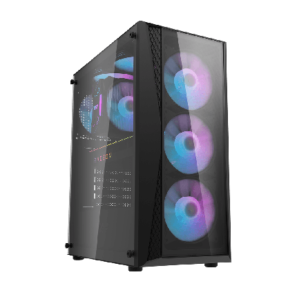 DARKFLASH DK352 PLUS ATX CASING - BLACK