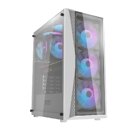 DARKFLASH DK352 PLUS ATX CASING - WHITE