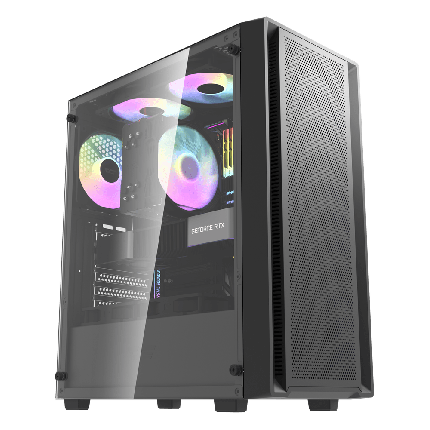 DARKFLASH DK353 ATX CASING - BLACK