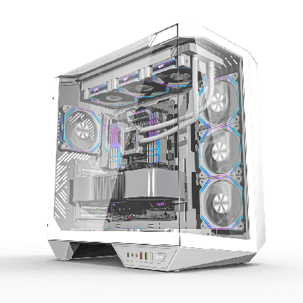 DARKFLASH DY470 ATX CASING - WHITE