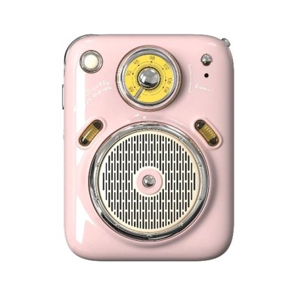 DIVOOM BEETLES FM II SPEAKER - PINK