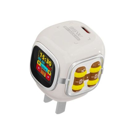 DIVOOM DIPOW 35W GAN FAST CHARGER - WHITE