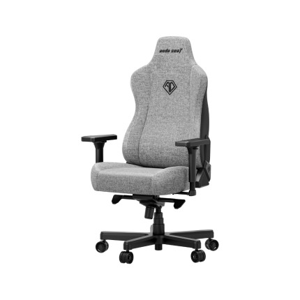 ANDASEAT NOVIS FABRIC GAMING CHAIR (L) - GREY (AD23-L-01-G-F)