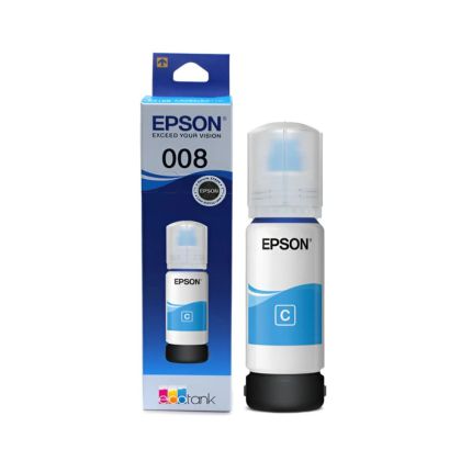 EPSON C13T06G200 CYAN INK BOTTLE (008) - L6550/L6580/L15150/L15160/L15180/M15140/M15180/L6460/L6490