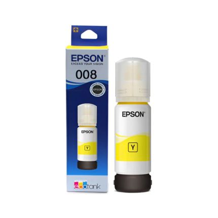 EPSON C13T06G400 YELLOW INK BOTTLE (008) - L6550/L6580/L15150/L15160/L15180/M15140/M15180/L6460/L6490