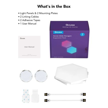 GOVEE H1061 GLIDE HEXA LIGHT PANELS EXPANSION PACK