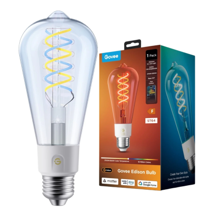 GOVEE (R14C0) E27 SMART EDISON LIGHT BULB 500 LUMENS