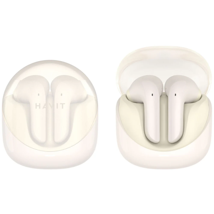 HAVIT TW980 TRUE WIRELESS EARBUDS - BEIGE