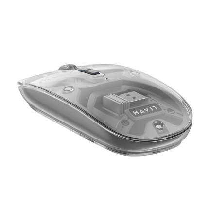 HAVIT MS62WB PRO GAMING MOUSE - TRANSPARENT GREY