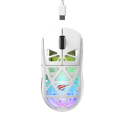 HAVIT MS1044WB WIRELESS GAMING MOUSE - WHITE