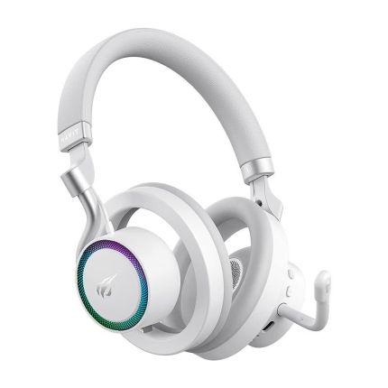 HAVIT FUXI-H8 GAMING HEADSET - WHITE+GRAY