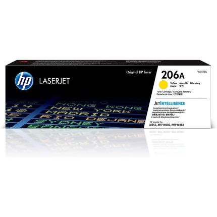 HP W2112A YELLOW TONER CARTRIDGES (206A) - M255DW