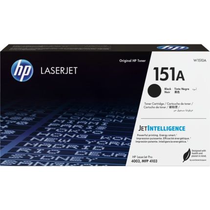 HP W1510A BLACK LASERJET TONER CARTRIDGE (151A) - LJ 4003DN