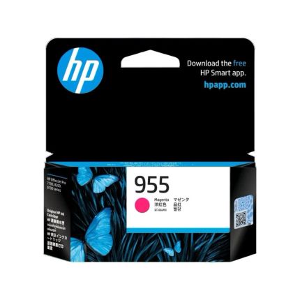 HP L0S54AA MAGENTA INK CARTRIDGE (#955) - PRO7740/8710/8720*