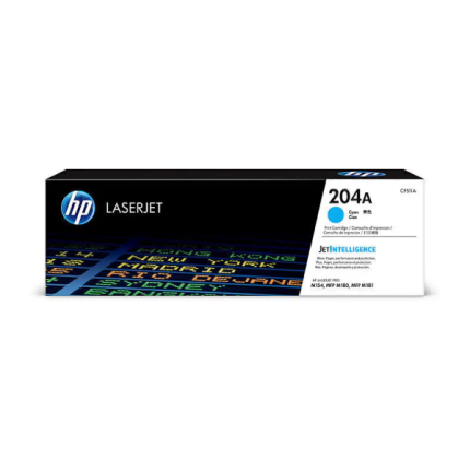 HP CF511A CYAN LASERJET TONER CARTRIDGE (204A) - M154/MFP M180/MFP M181*