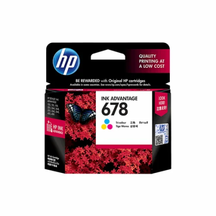 HP CZ108AA COLOR INK CARTRIDGE(#678) - 2515/2545/3545/4515/2645*