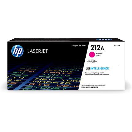HP W2123A MAGENTA TONER CARTRIDGE (212A) - M554/M555/MFP M578*