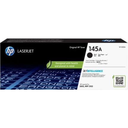 HP W1450A BLACK TONER CARTRIDGE (145A) - 3003DN/3003DW/3103FDN*
