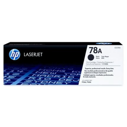 HP CE278A BLACK TONER CARTRIDGE (78A) - LJ PRO 1566/P1606DN/M1536DNF*