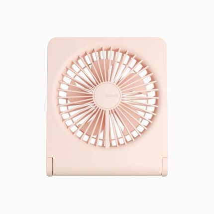 JISULIFE FA28 4500mAh ULTRA-THIN TABLE FAN LIFE3 PINK