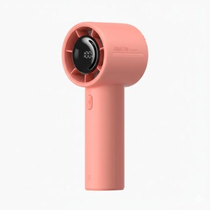 JISULIFE 5000mAh HANDHELD FAN LIFE10S  PINK