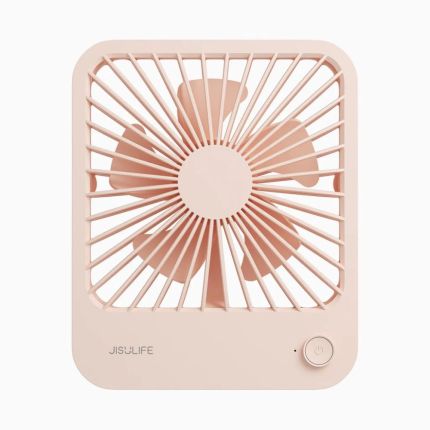 JISULIFE FA26 4500mAh TABLE FAN LIFE1 PINK