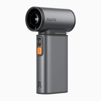  JISULIFE 9000mAh HANDHELD FAN ULTRA1 WITH LED DISPLAY SCREEN DARK GREY